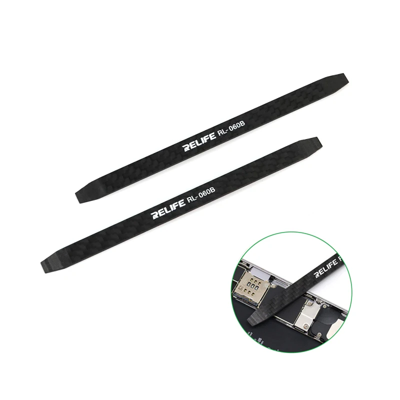 1 Stuks Hoge Kwaliteit Koolstofvezel Koevoet Antistatische Telefoon Wrik Tool Voor Mobiele Telefoon Laptop Demontage Opening Reparatie Plastic Koevoet