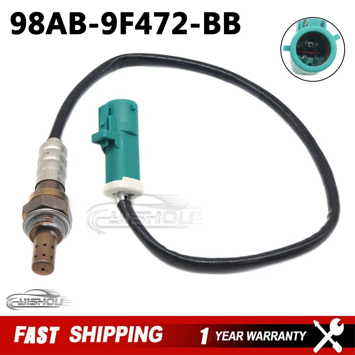 98AB-9F472-BB Lambda O2 Oxygen Sensor for FORD FIESTA MK4 MK5 VAN FOCUS FUSION KA MONDEO MK1 MK2 MK3