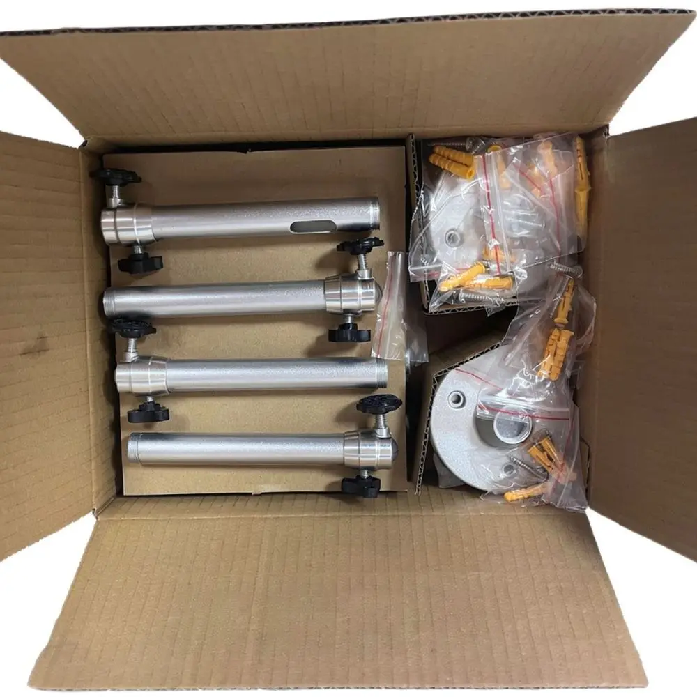Aluminum Alloy Projector Hanger Mount For Security Surveillance Camera Mini Projector Rotating Ceiling Bracket Holder