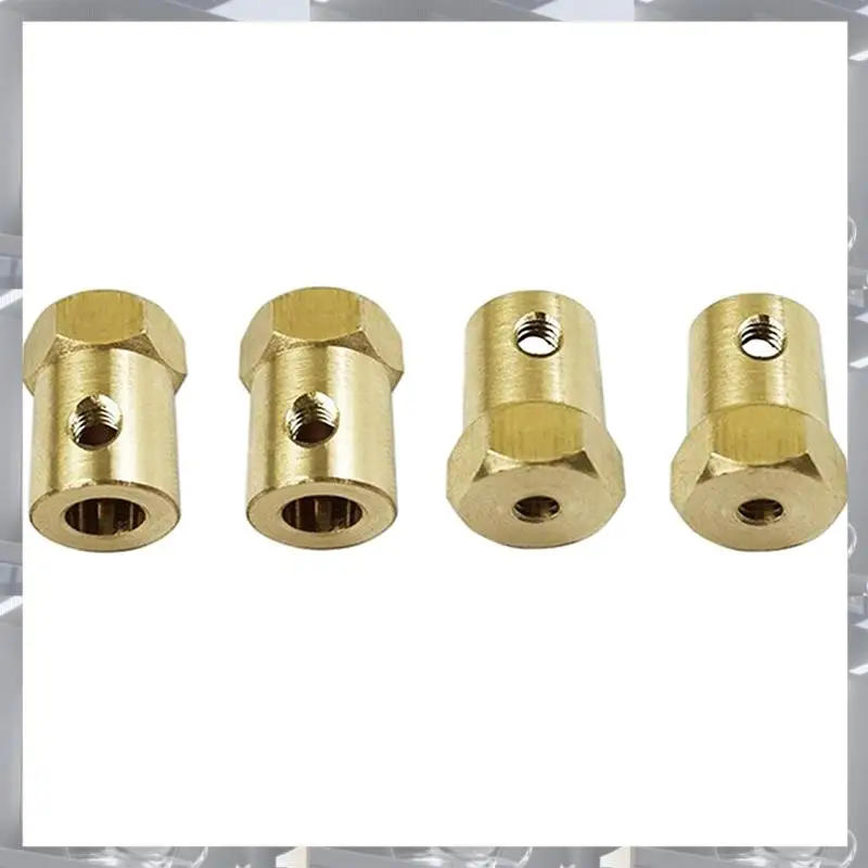 A84F-32PCS 5mm～12mm真鍮コンバイナーホイールハブ六角アダプター WPL D12 C14 C24 B14 B24 B16 B36 MN D90 MN99S RCカーパーツ用