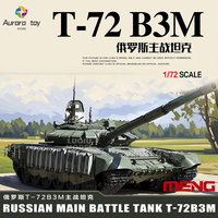 1/72 MENG Russian T-72B3M Main Battle Tank Assemble Figure 72-007 Model Assembly Uncolored Collectible Custom Plastic Toy Gift