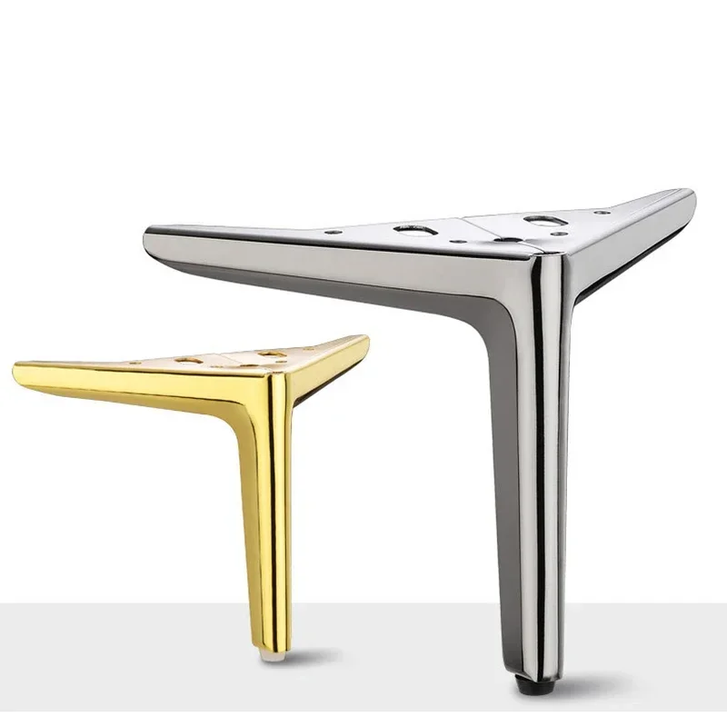 

4Pcs/Set Furniture Feet For TV Cabinet Sofa Coffee Table Bathroom Cabinet Drawer Cabinet Leg Metal Support Feet Load 800KG