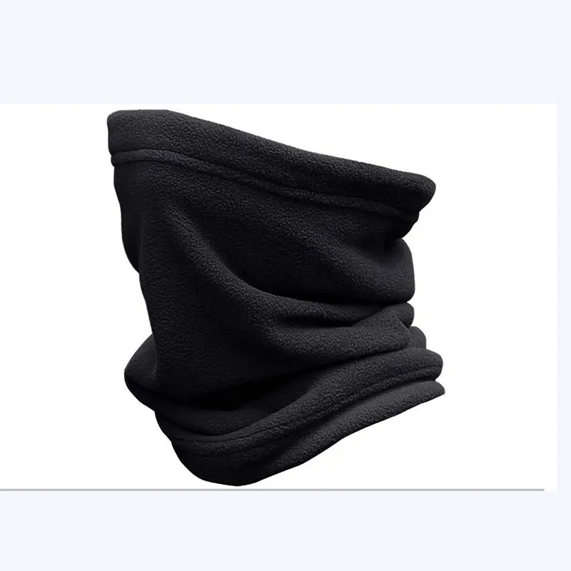 

Autumn and Winter Double Layer Scarf for Men and Women Outdoor Sports Cycling Fleece Scarf Thickened Windproof Warm Neck Gaiter