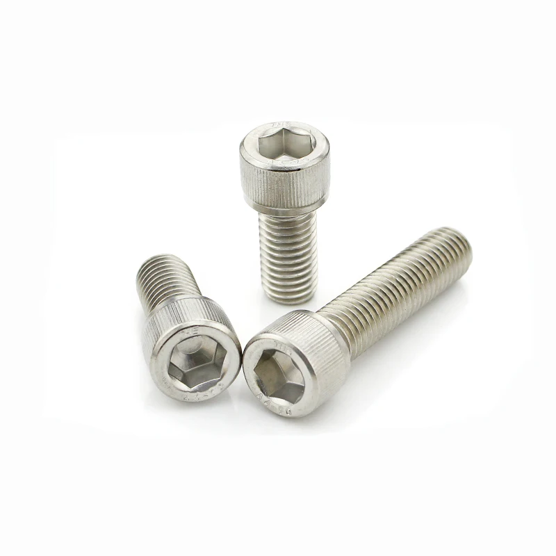 DIN912 304 stainless steel reverse thread / left thread / reverse thread / left internal hexagonal screw / bolt m4-m12 1PCS