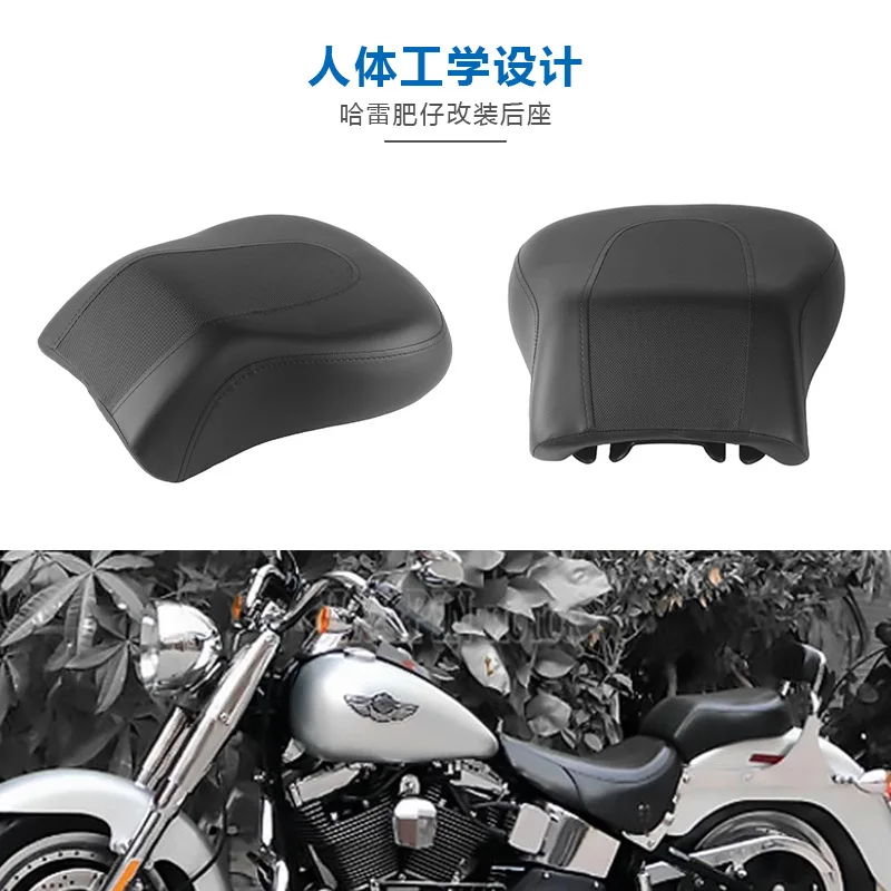 

Подходит для Harley Davidson, Fat Boy 08-17, подушка заднего сиденья, задняя кожаная сумка, подушка заднего сиденья