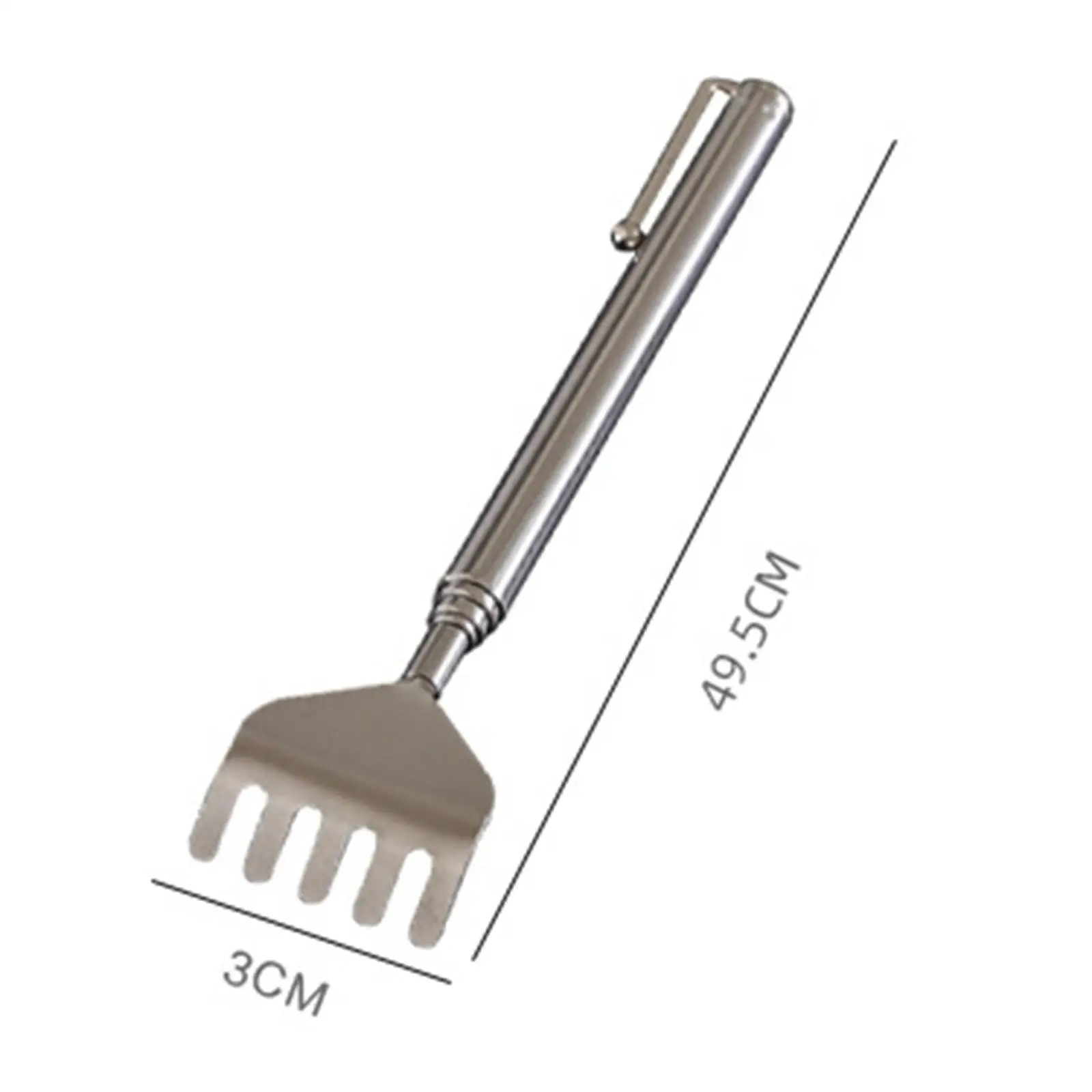 Arranhadores traseiros telescópicos presentes Arranhador traseiro leve para adultos e crianças