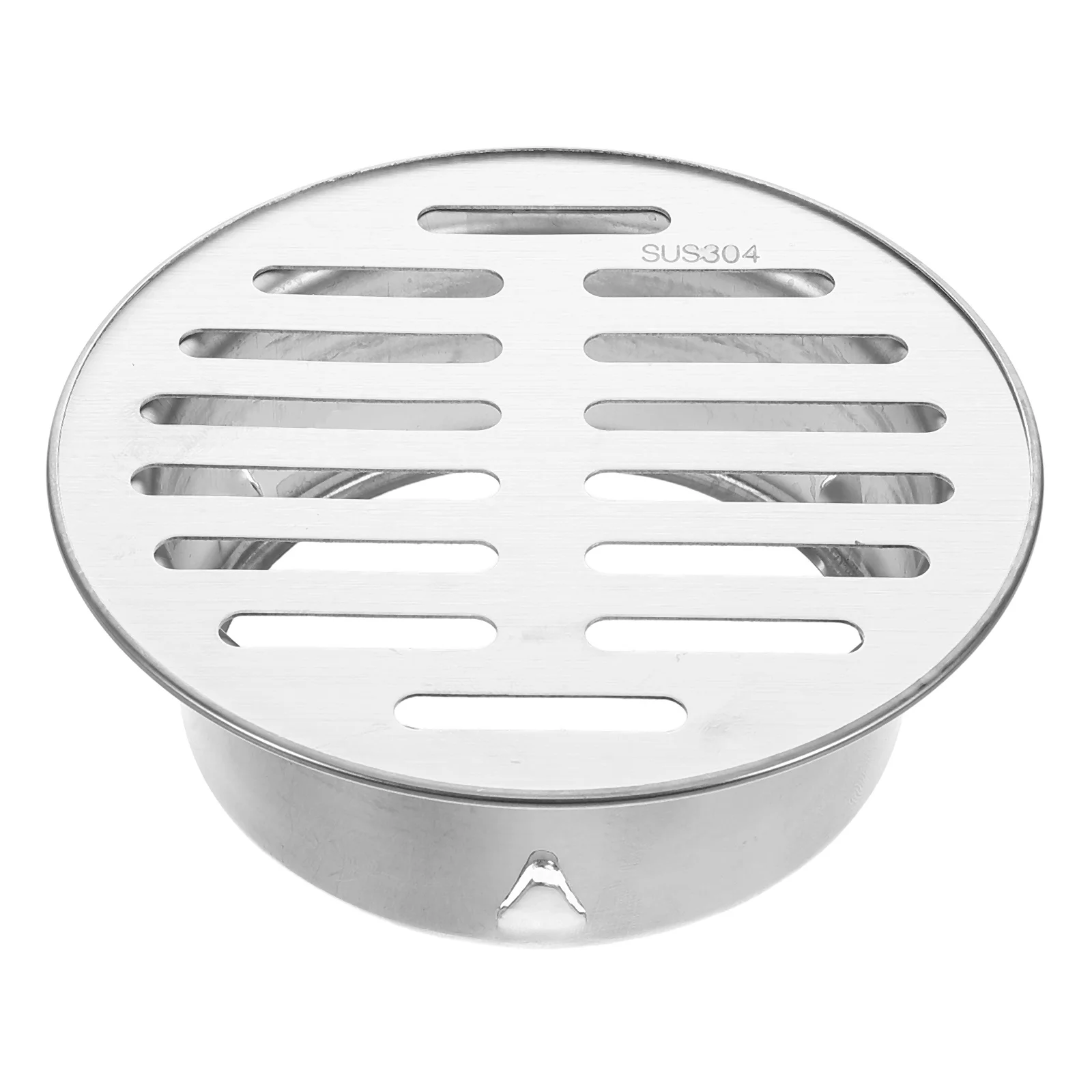 

Thickened Stainless Steel Floor Drain Round Shape Outdoor Garden Rooftops Large Capacity Efficient Water Drain Cover
