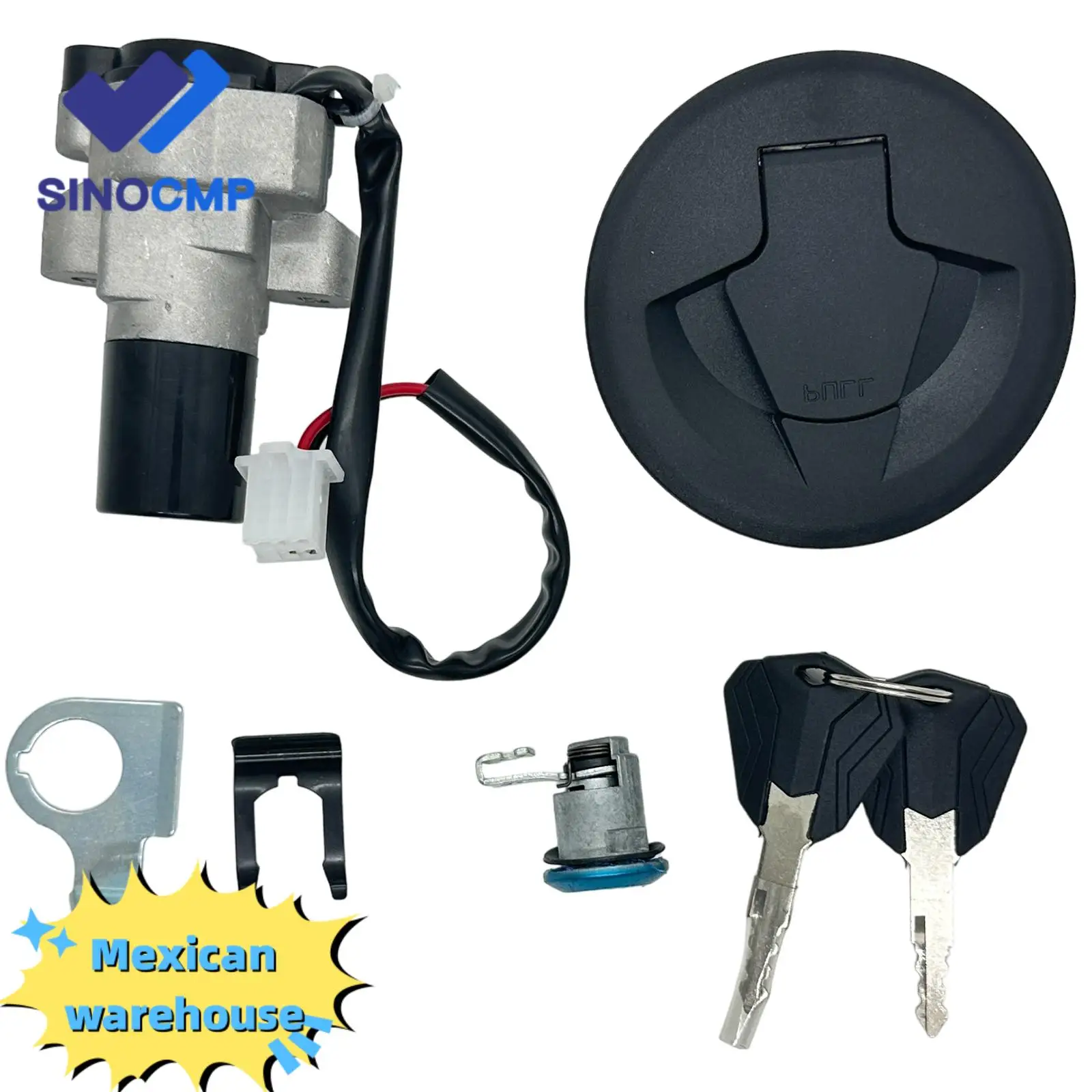 Kit de interruptor de bloqueo SINOCMP para Vento Storm 250