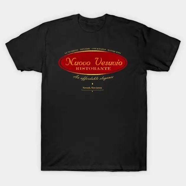 Nuovo Vesuvio T-Shirt Casual O-Neck Tee Shirts Streetwear New Fashion Top Tees