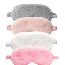 Sleeping Blindfold Soft Plush Eye Masks Cute Love Cloud Eye Cover Plush Mask Eyepatch Nap Health Eye Cover   Sleeping Mask