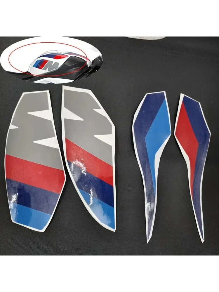 AliExpress 4-Piece Fuel Tank Sticker - For B & M & W S1000R, S1000RR, M1000RR (2019-2024) Protective Decorative Sticker