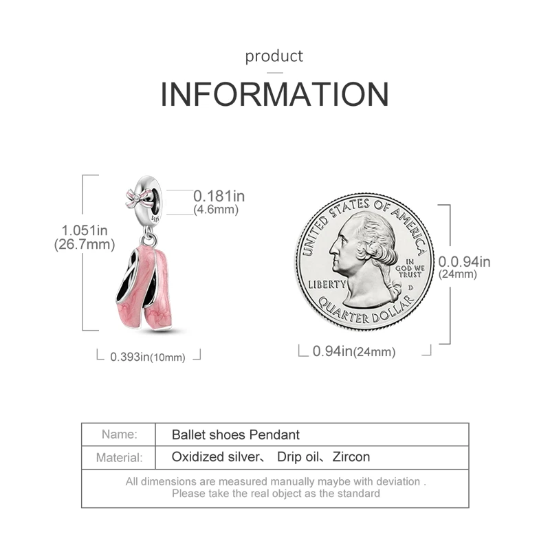 925 Sterling Silber Rosa Serie Charms Fliege Mädchen Kuchen Prinzessin Perlen Anhänger Fit Original Armband DIY Schmuck Geschenk Für Frau – Detail 9