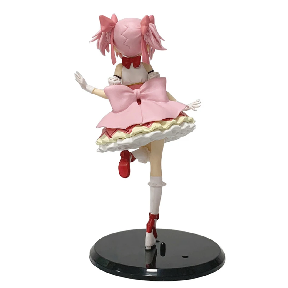 Puella Magi Madoka Magica Anime-Figur Kaname Madoka in Stehender Pose PVC-Sammlermodell Spielzeug Ornament Puppe Geburtstagsgeschenk für Fans – Detail 9