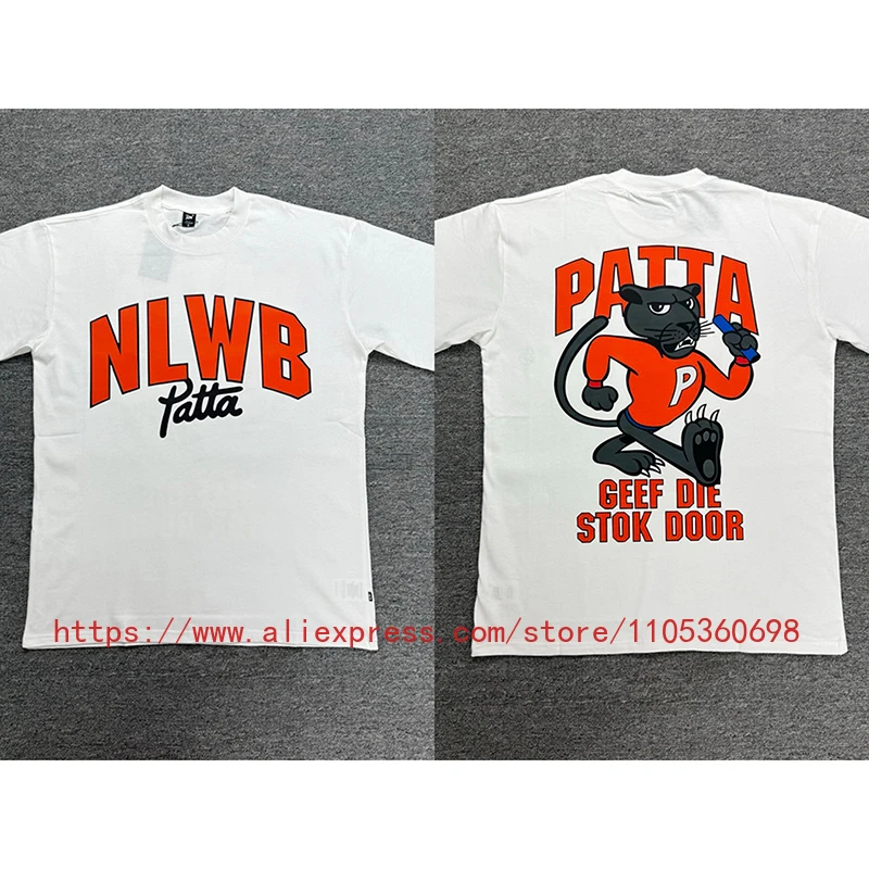 2026 New PATTA T-Shirt Men Women Casual Short Sleeve Tee