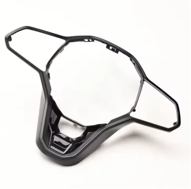 Voor Volkswagen Golf 8GTI MK8 Stuurwielsleutel Zwart frame met nieuw R-logoframe LCD Touch Stuurwielframe