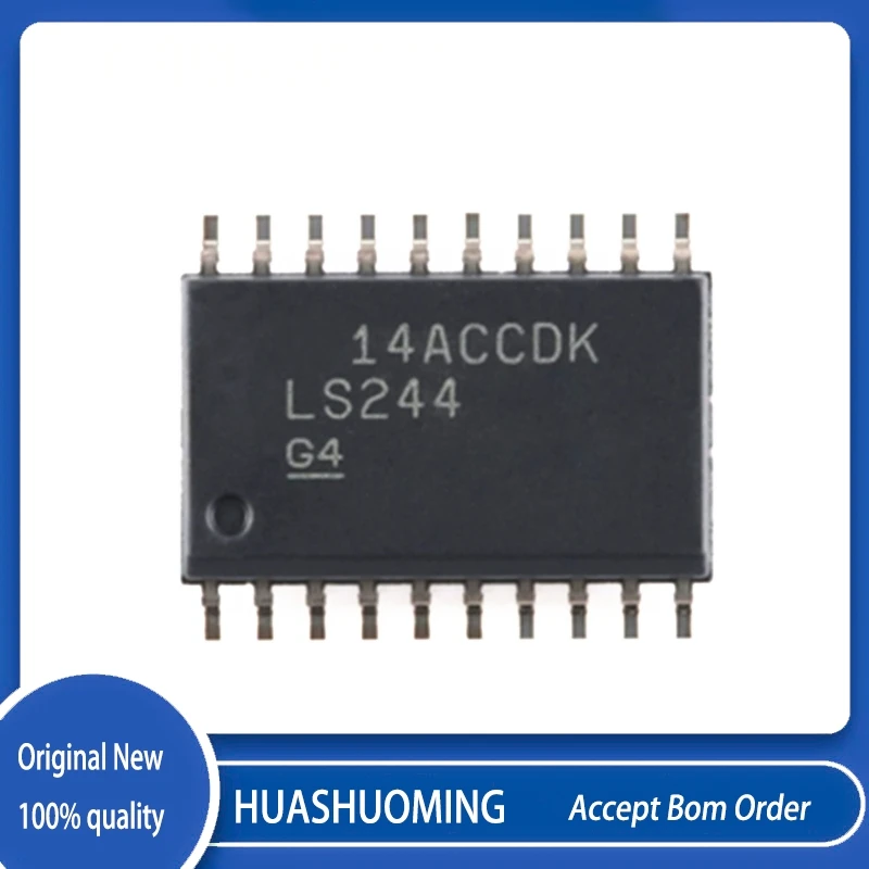 10Pcs/Lot  SN74LS244DWR SN74LS244DW SN74LS244D 74LS244 LS244  SOP-20