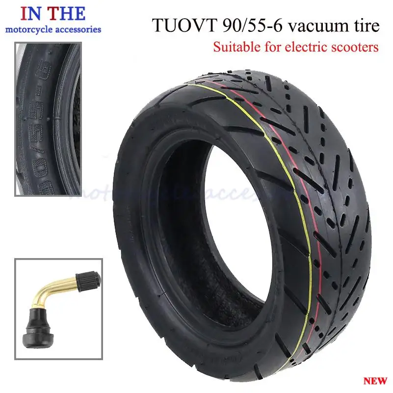 

11 inch 90/55-6 vacuum tires, suitable for tubeless tires on Dualtron Thunder electric scooters