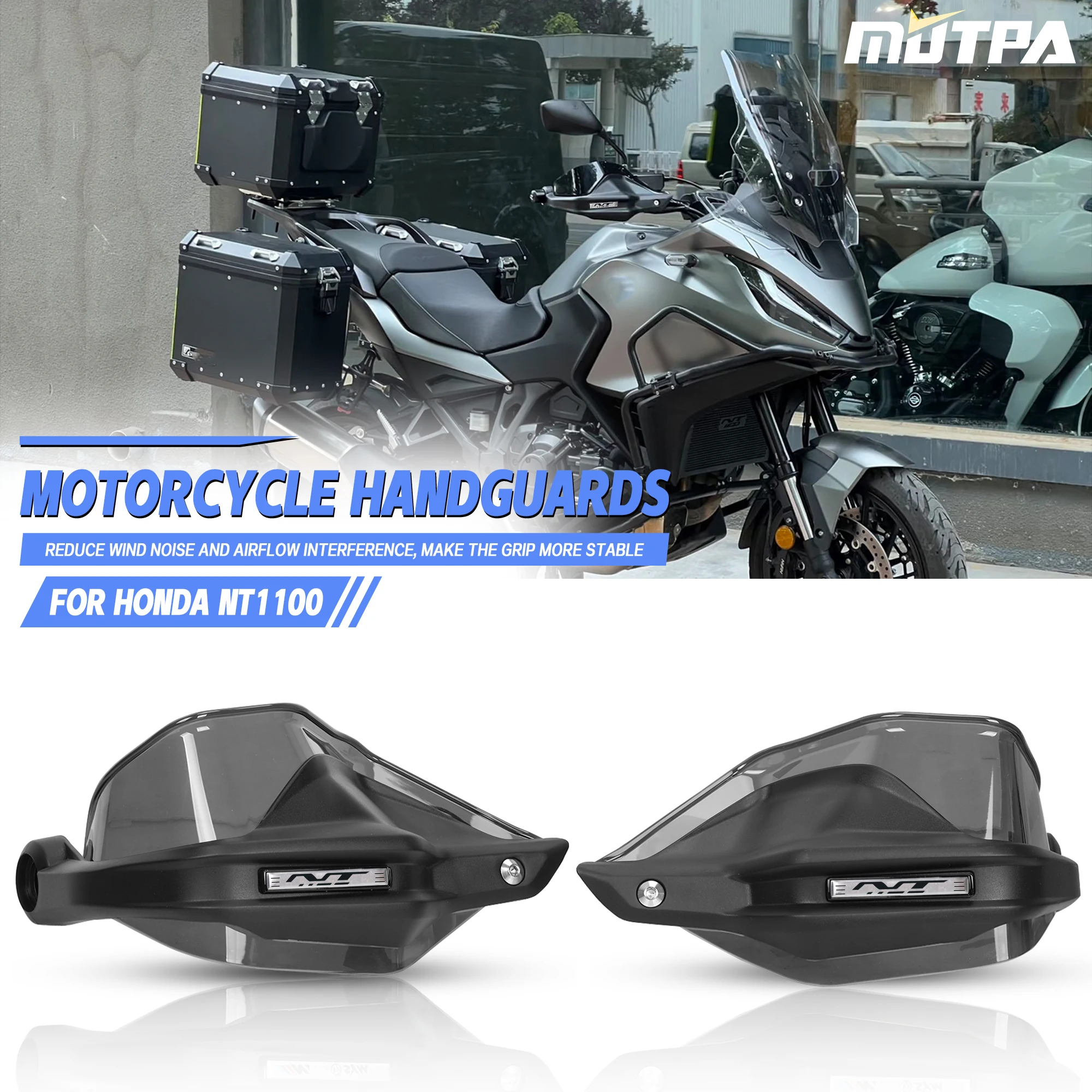 For HONDA NT1100 NT 1100 Handguards Handlebar Guards Windshield Motorcycle NT1100 Handguards Handlebar Guards Protective Cover