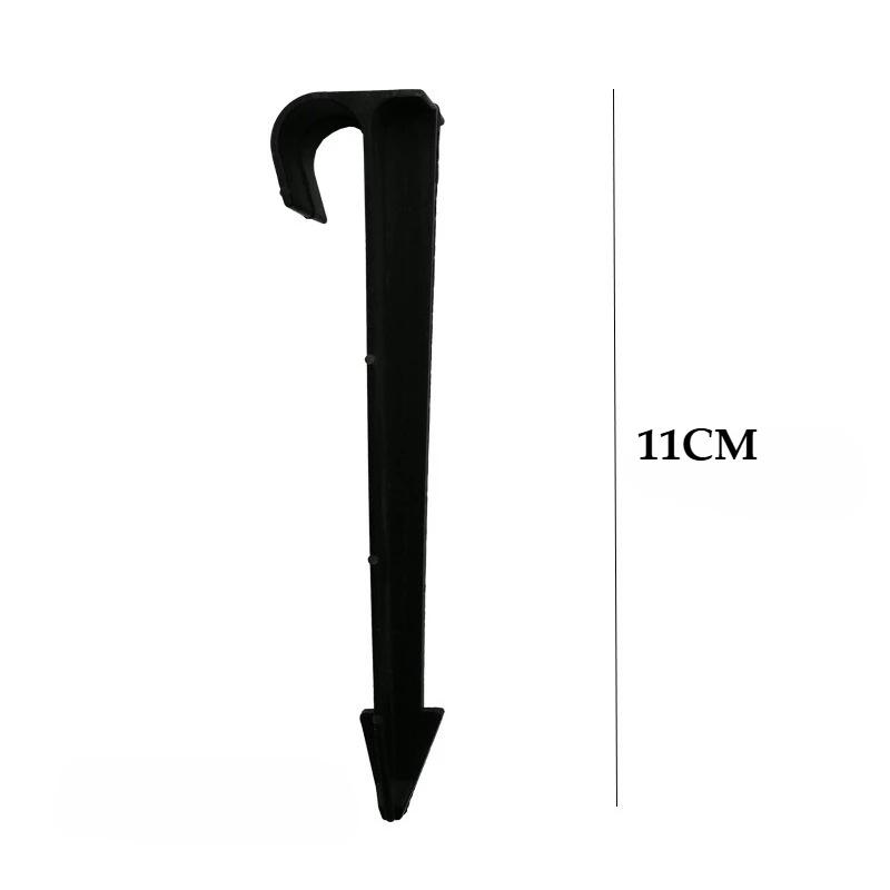 5Pcs 16mm PE Pipe Ground Stake Fixing Rod Anchor Holder for Garden Irrigation Effectively Prevents Hose Dragging & Displacement