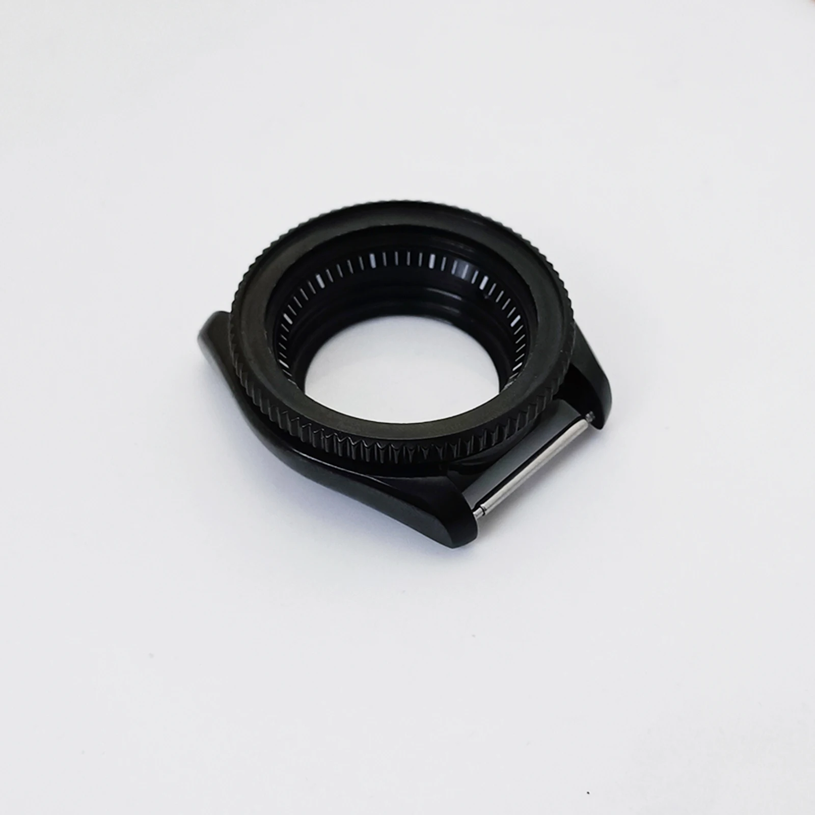 Mod Black SKX007 Case NH35 Case 3.0 Crown Aluminum Insert Sapphire Crystal Glass Stainless Steel Watch Case