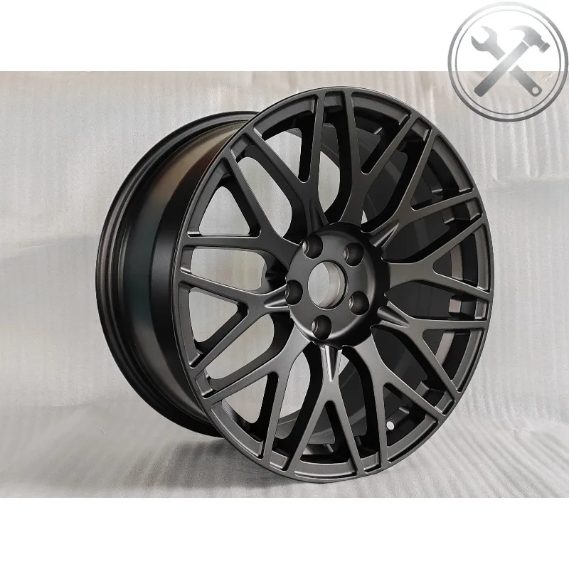

Factory Customized 18 Inch Front Rear Wheels 5x114.3 PCD Forged Alloy Wheels 20mm Matte Black Finish Multi Spoke Auto Refit Rims