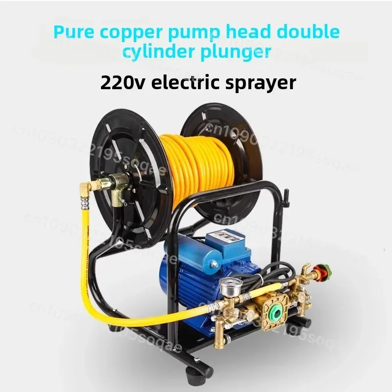 Household Electric Garden Greenhouse Rice Agricultural Portable Spray Four-stroke Coil Tube Integrated High-pressure Spray