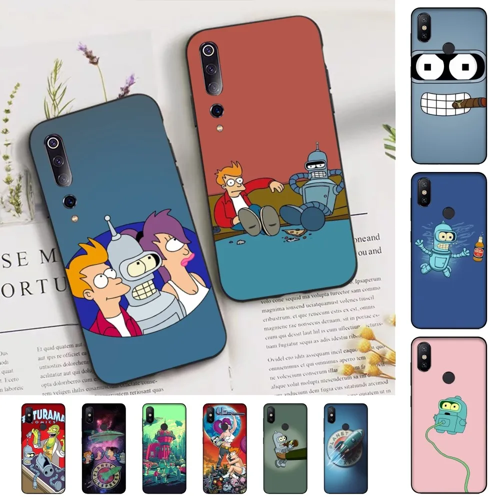 F-Futurama Phone Case For Xiaomi Mi 5X 8 9 10 11 12 lite pro 10T PocoX3pro PocoM3 Note 10 pro lite