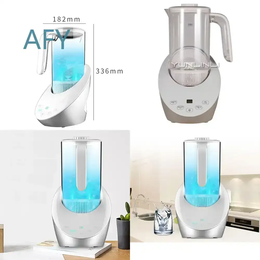 2025 Version Hydrogen Rich Water Generator Machine for Electrolysis Water Purifier for Home Use Portable Alkaline Ionizer for