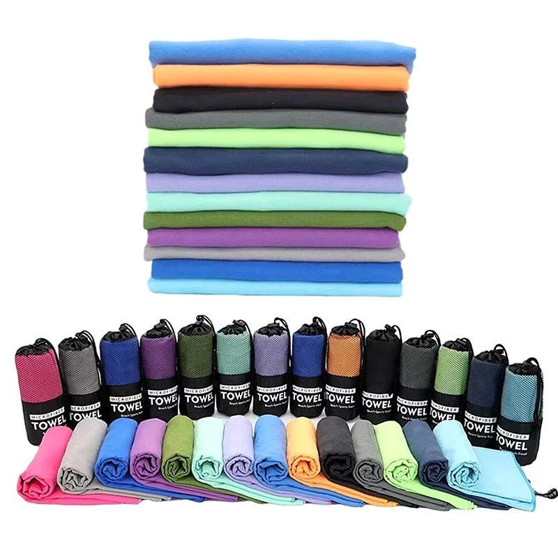 For Swimming For Various Activities Versatile Towel Microfiber Bath Towel Gym Beach Breathable Properties Brushed Exterior