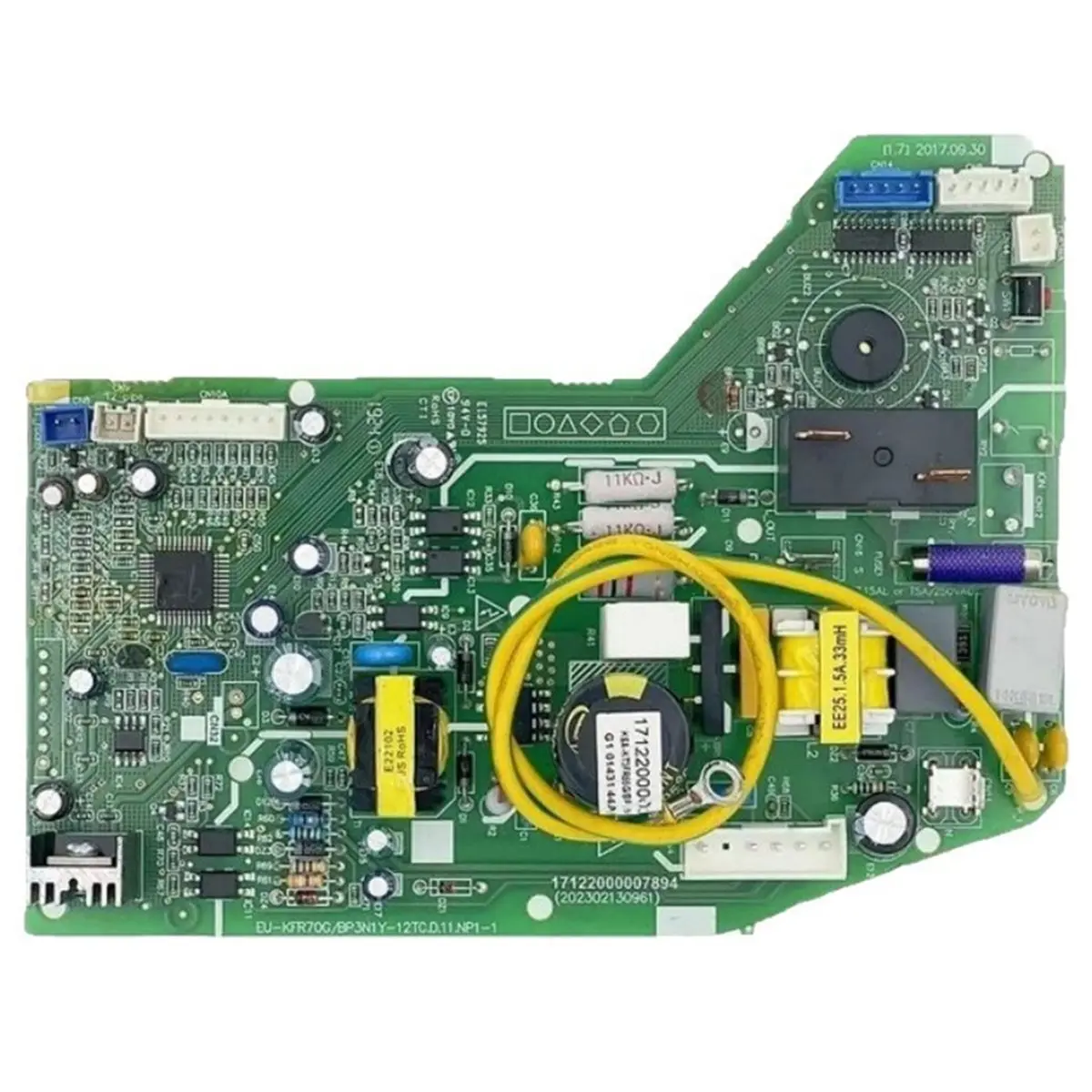 

Плата управления кондиционером Midea (MEOF) EU-KFR70G/BP3N1Y-12TC.D.11.NP1-1, печатная плата 17122000007894, запчасти для кондиционеров