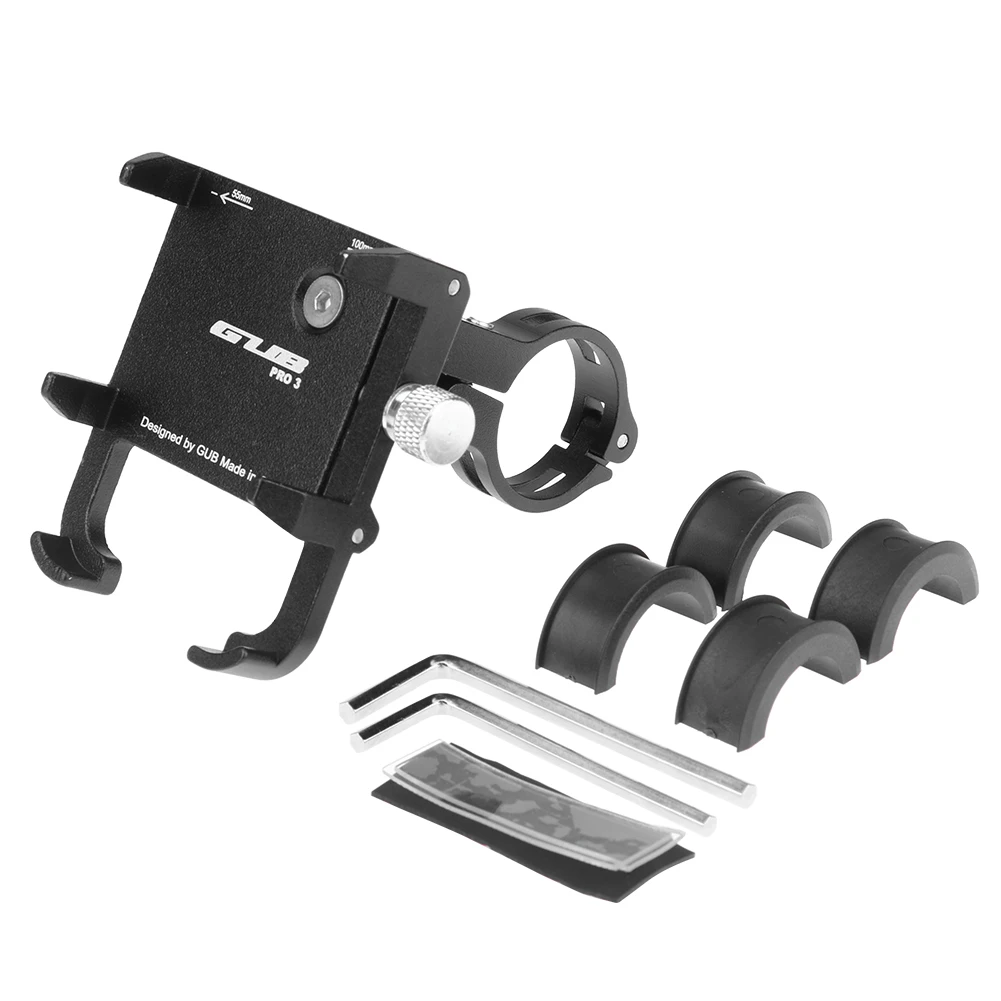 GUB Pro3 Mobile Phone Holder Universal Electric Scooter Motorcycle Charging Bracket Aluminum Alloy Bike Phone Holder Support