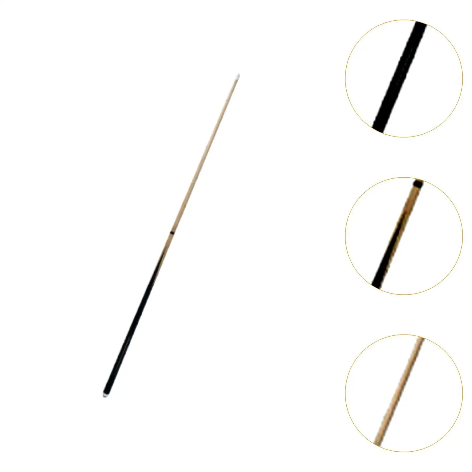 

Classic Wooden Pool Cue Stick Compact Portable Billiards Stick for Adults and Professional Players