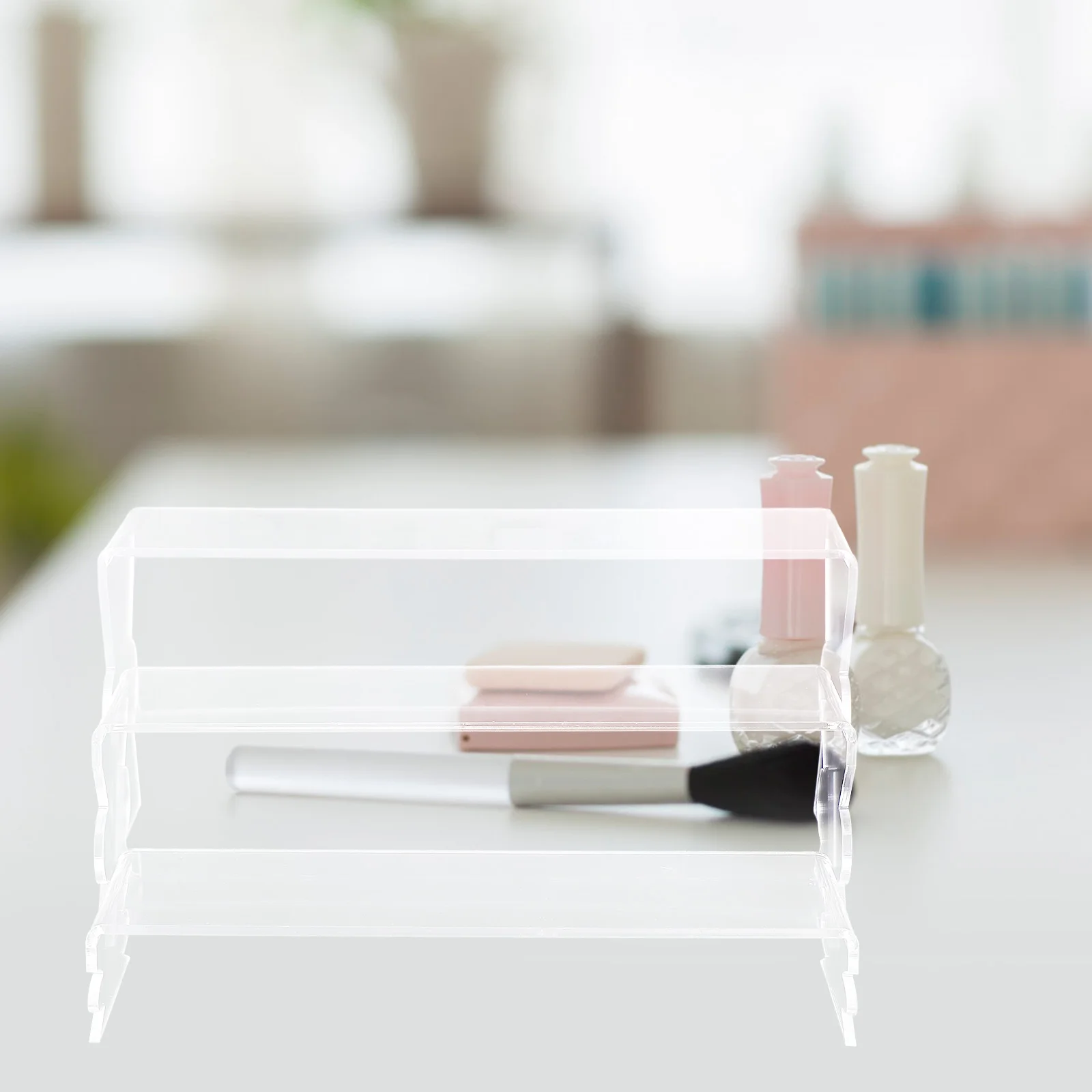 

3pcs Acrylic Display Stand Cupcake Rack Cake Stand Desserts Pastries Sweets Organizer Tiered Shelf Collectibles Figurines Models