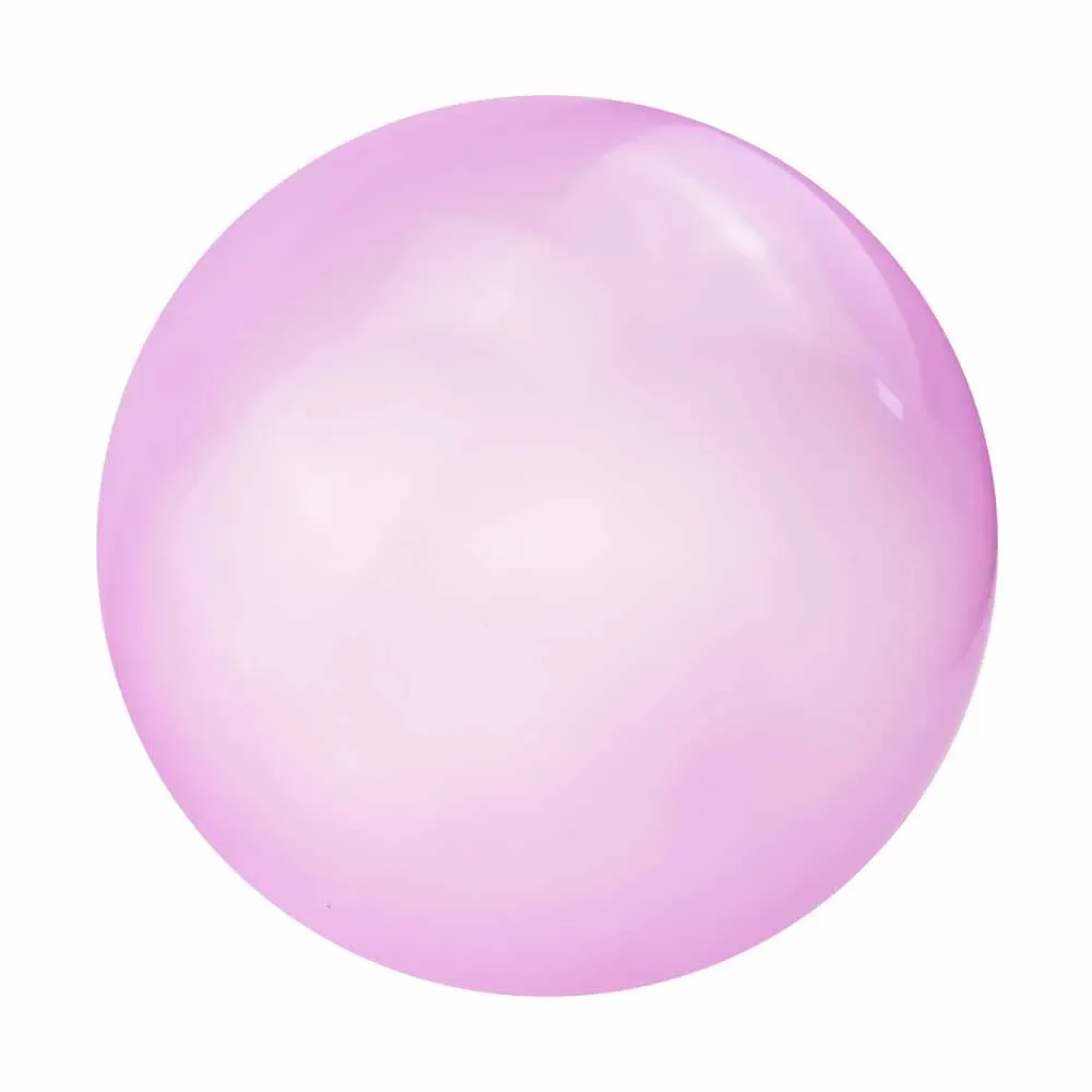 Globo de juguete para niños, pelota de burbujas llena de agua y aire suave para exteriores, juego de fiesta divertido, regalo de verano, pelota elástica inflable
