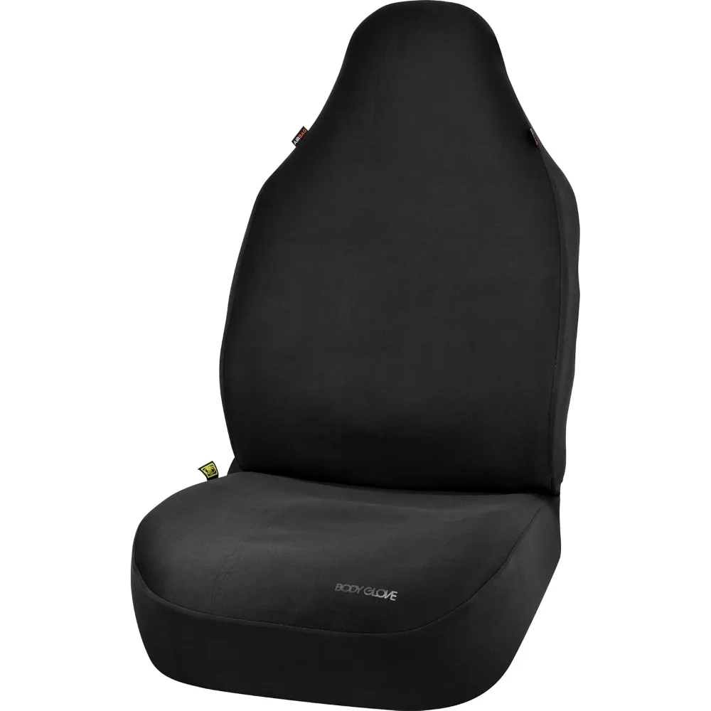 

Universal Neoprene Car Seat Cover for Sedans, SUVs, and Vehicles - Black, Fits One Seat
