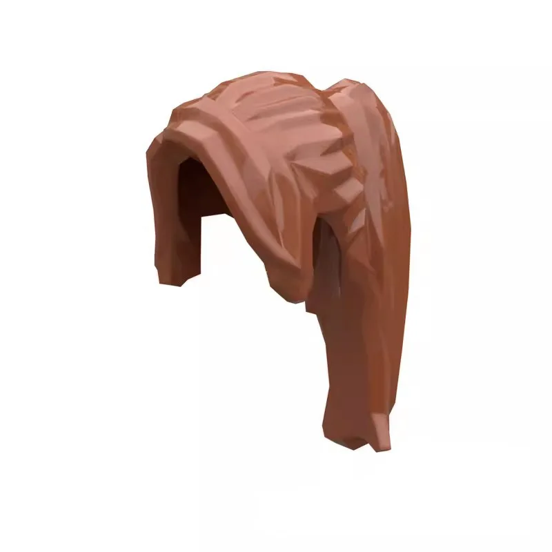 

[38Pcs] 【50g】 Model 62696-88426 Long Ponytail with Side Bangs, Children DIY STEM Building Blocks Toy