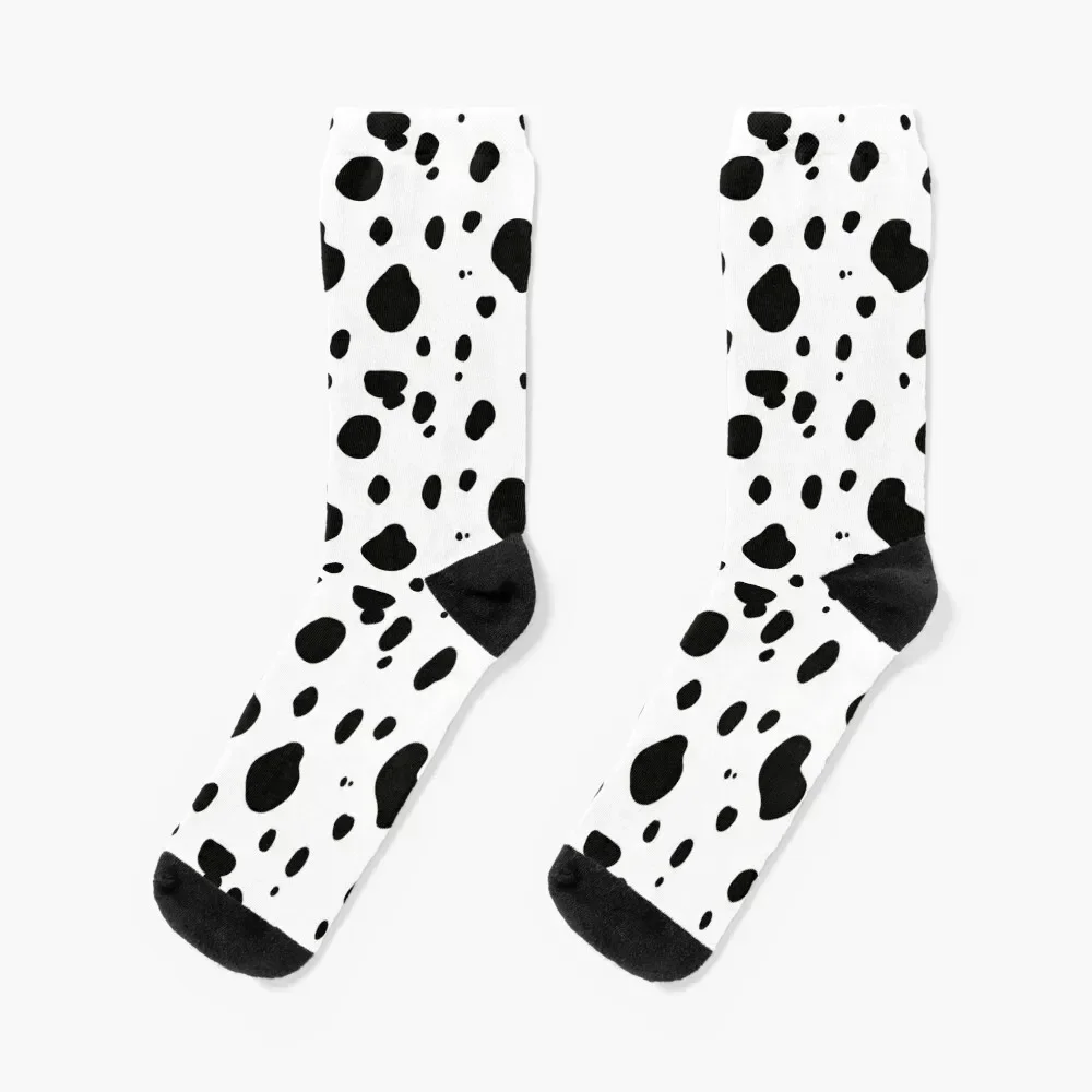 

Dalmatian Pattern Socks Hiking boots basketball hiphop men cotton high quality Male Socks Women's