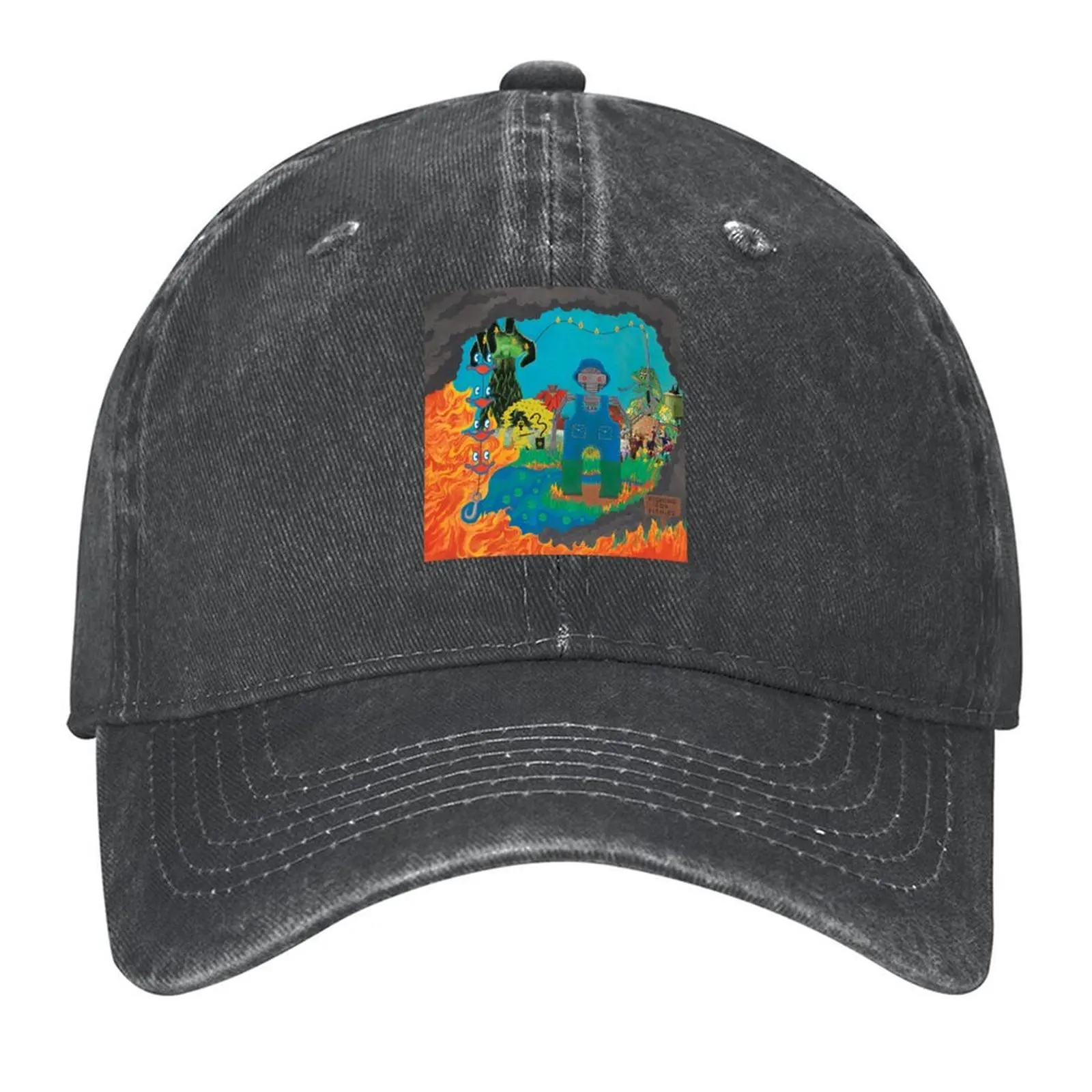 

King Gizzard Album Art Collage Baseball Cap winter hats for men hats for men Visor Hat Man Luxury Mens Hats Women's