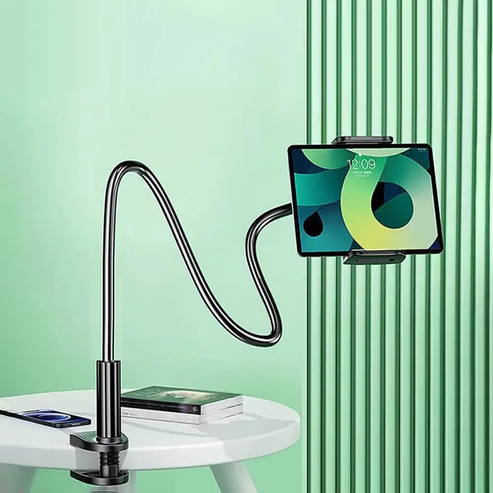 Подставка для телефона на мотоцикле, магнитный держатель для телефона для автомобиля, гибкий длинный зажим, держатель для телефона, планшета для прикроватных тумбочек, столов для Samsung