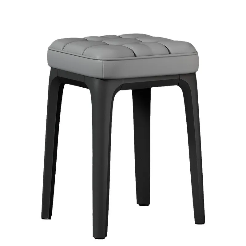 

Soft bag stool household modern simple square stool strong and durable stackable dining chair sedentary rental roomplastic