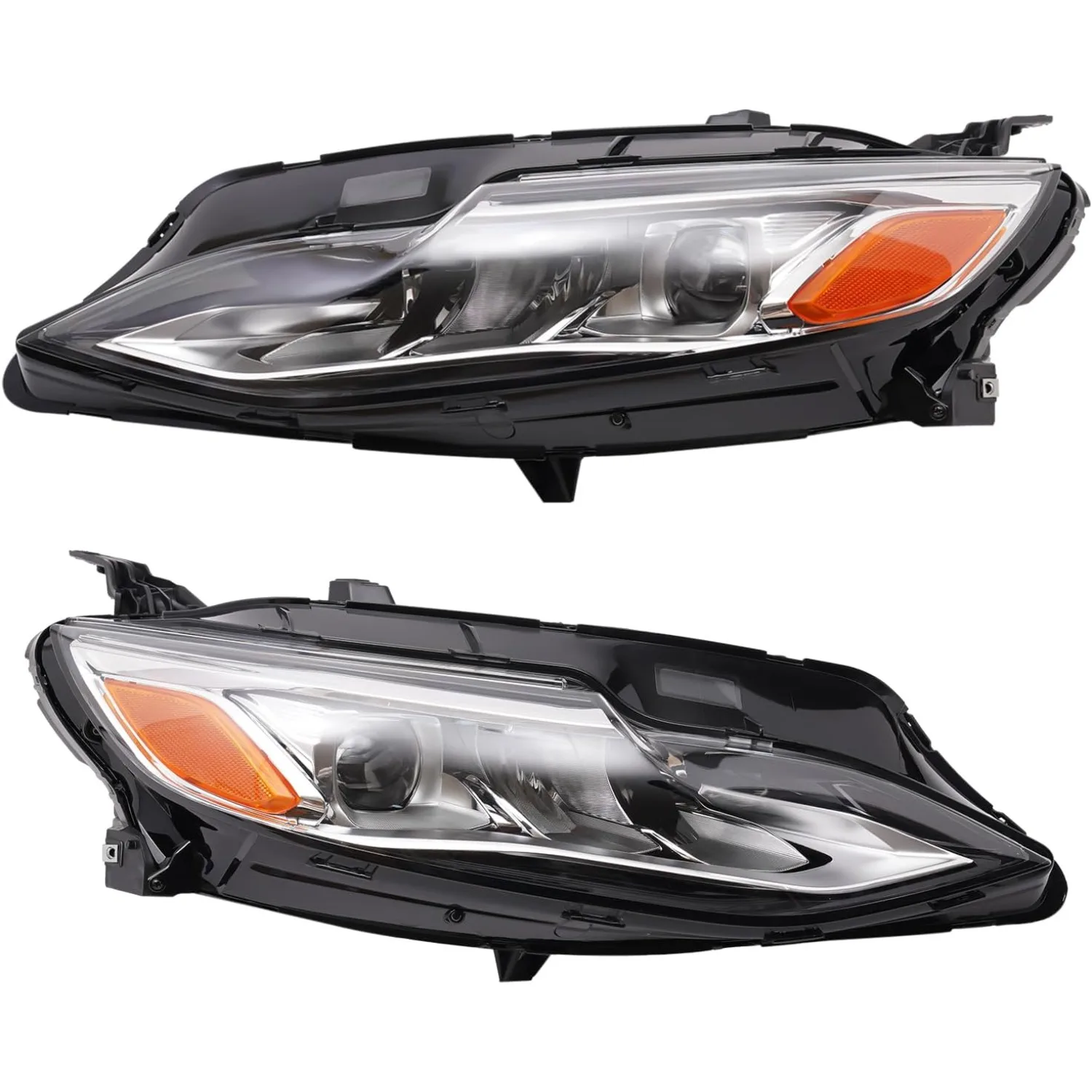 For Chevy Malibu Premier 2019 2020 2021 2022 LED Headlight Assembly Driver & Passenger Side LED Head Lights Replacement Headlamp