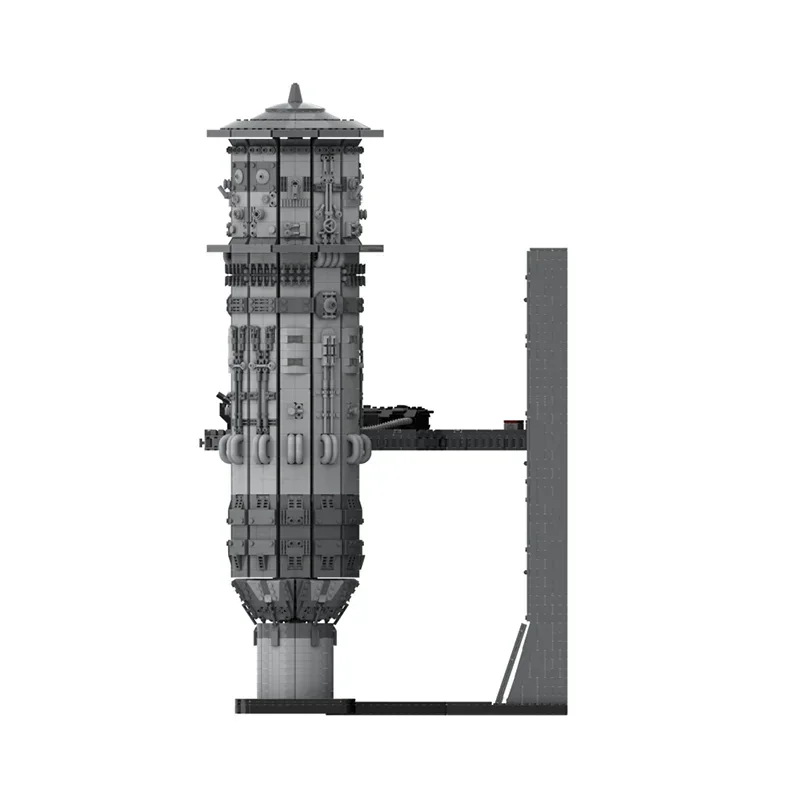 Série militar moc blocos de construção guerras cena venator rampagek modelo tecnologia diy montagem vista rua brinquedos presentes da criança