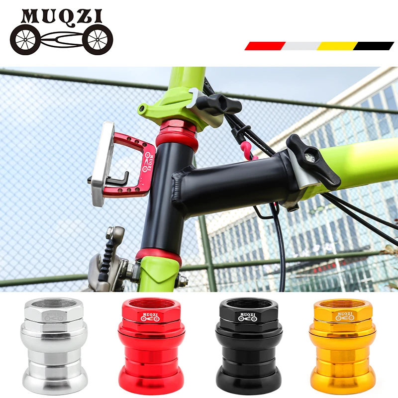 MUQZI MTB Bike 34mm Headset for Brompton Folding Bicycle Ultralight Thread 1-1/8\