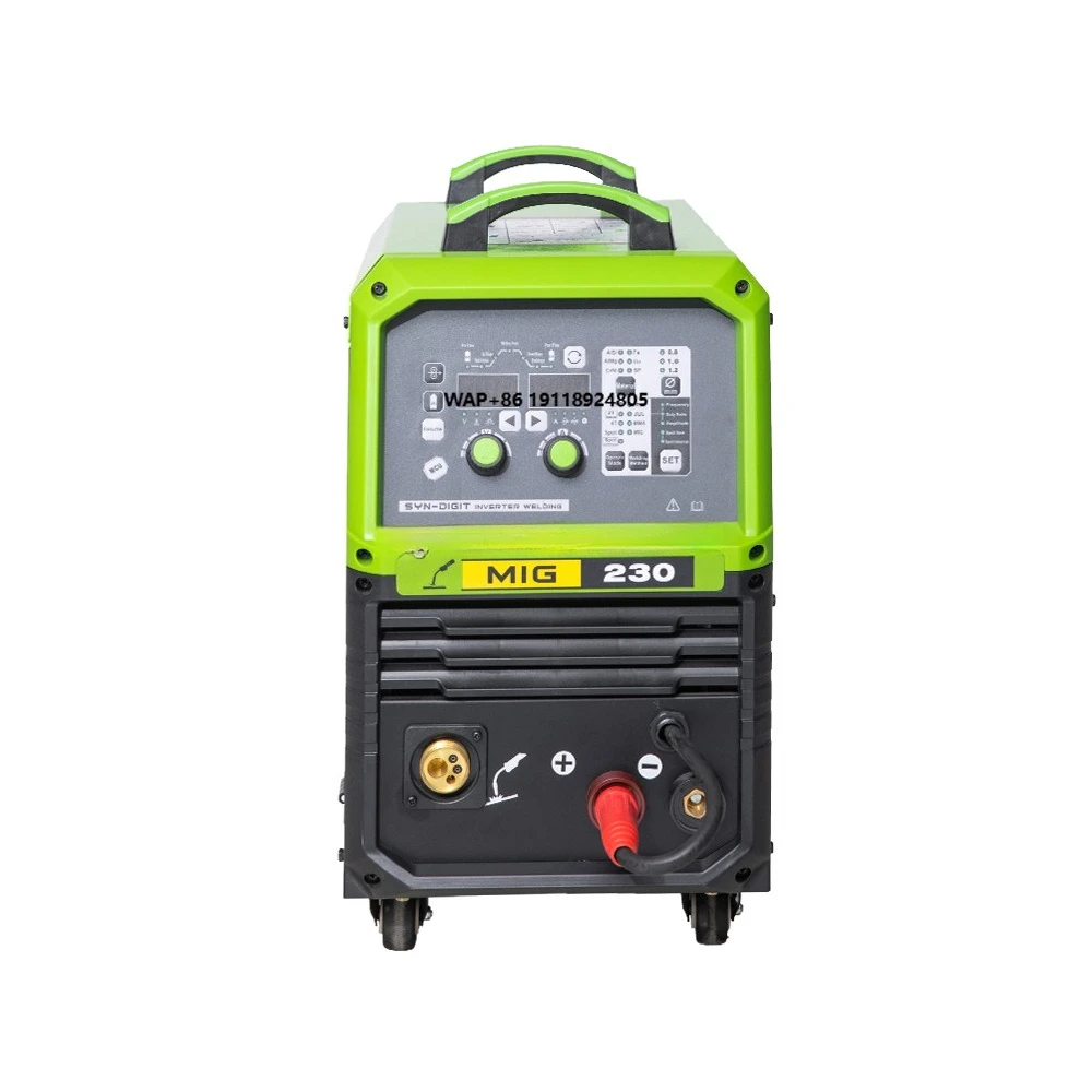 MIG230 Pulse MIG Welder, High-Speed Inverter Gas Shielded Welding Equipment
