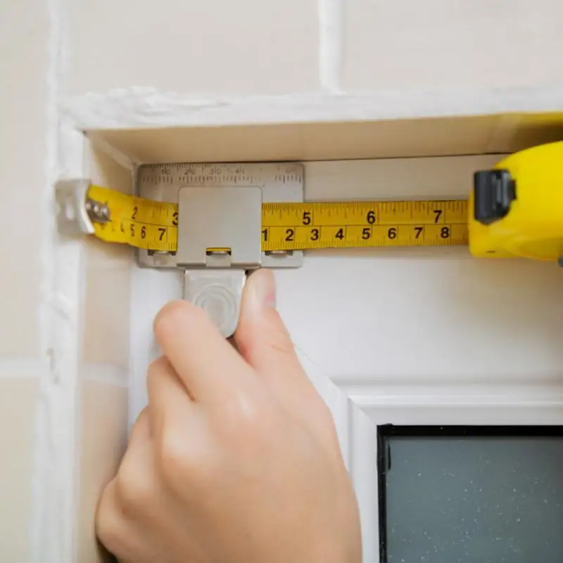 Thước Dây Đo Đồng Hồ Định Vị Nhà Công Cụ Thước Dây Đo Đồng Hồ Định Vị Kẹp Tay Di Động Công Cụ, Dropshipping