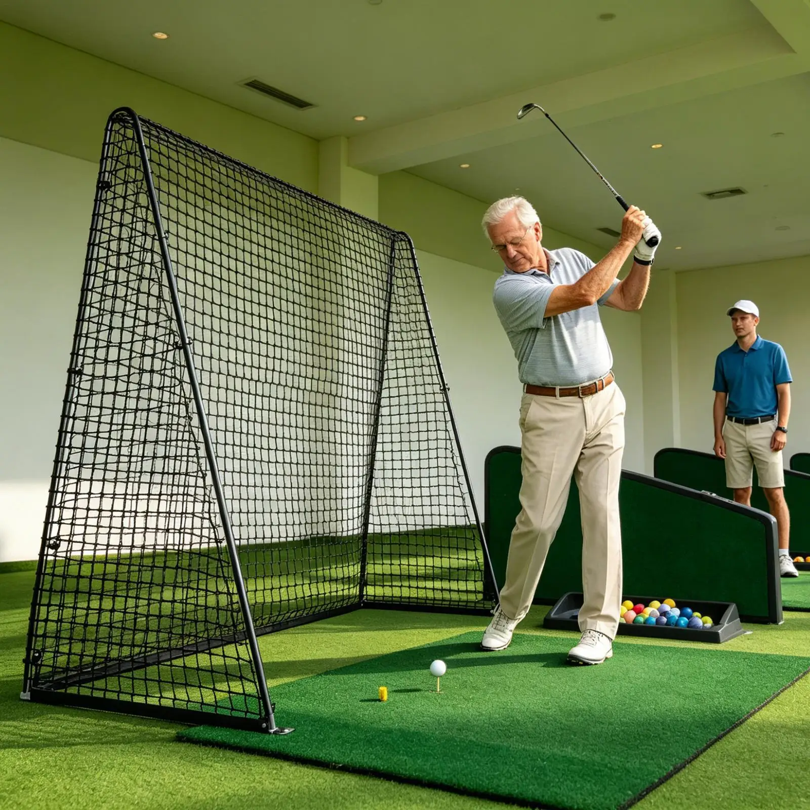 Golf Nets Heavy Duty Multi-Sports Practice Netting Backyard Golf Net For Baseball Softball Soccer Indoor Outdoor Patio Garden