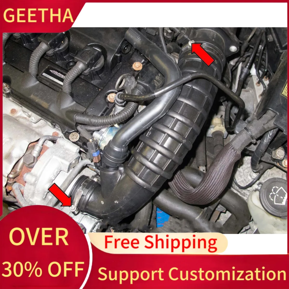 

Впускная труба воздуха, силиконовый шланг для Mini Cooper S 1,6 R56 Turbo 2007 2008 2009 2010