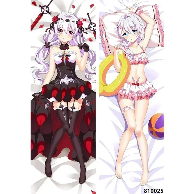 Honkai Impact-Juste de coussin personnalisée, jeu d'anime Hobby Express, Dakimakura, Otaku Waifu japonais, cosplay hDpotaku