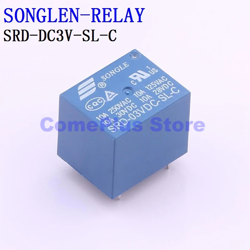 

5PCS SRD-DC3V-SL-C SRD-DC9V-SL-C SRD-DC12V-SL-C SRD-DC24V-SL-C SONGLEN RELAY Power Relays