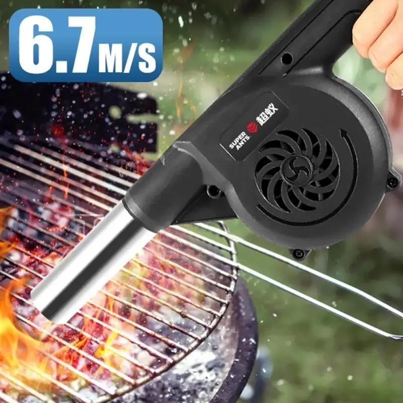 มือถือ BBQ BLOWER AIR BLOWER PORTABLE BBQ พัดลมลมลมพัดลมพัดลมพัดลมอากาศพัดลมพัดลมพัดลมแบบพกพาแบบพกพา